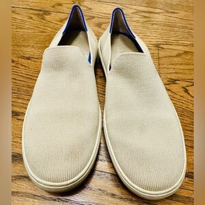Rothy’s The Sneaker Slip On Sand 8.5 EU 39 w Box